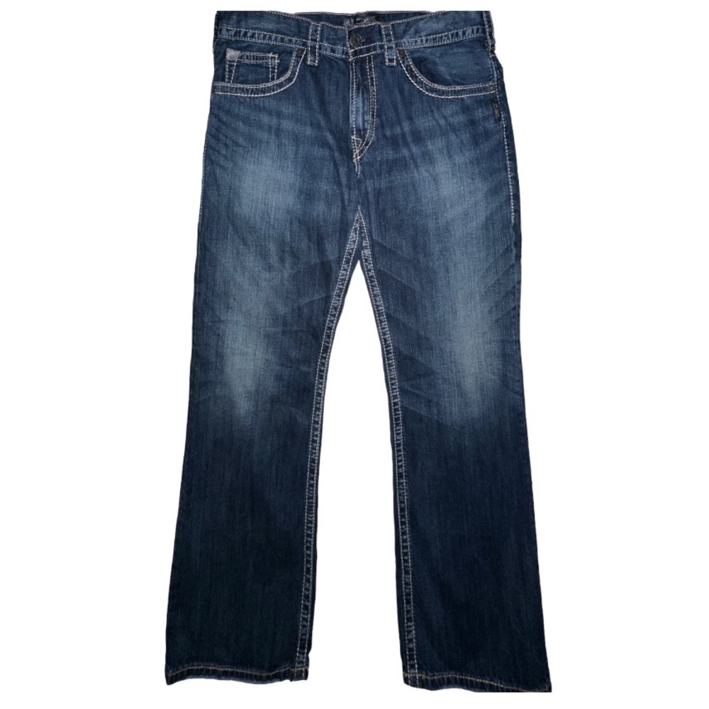 Silver Jeans Zac Men’s Size W36/ L33 Blue Denim Bootcut Jeans